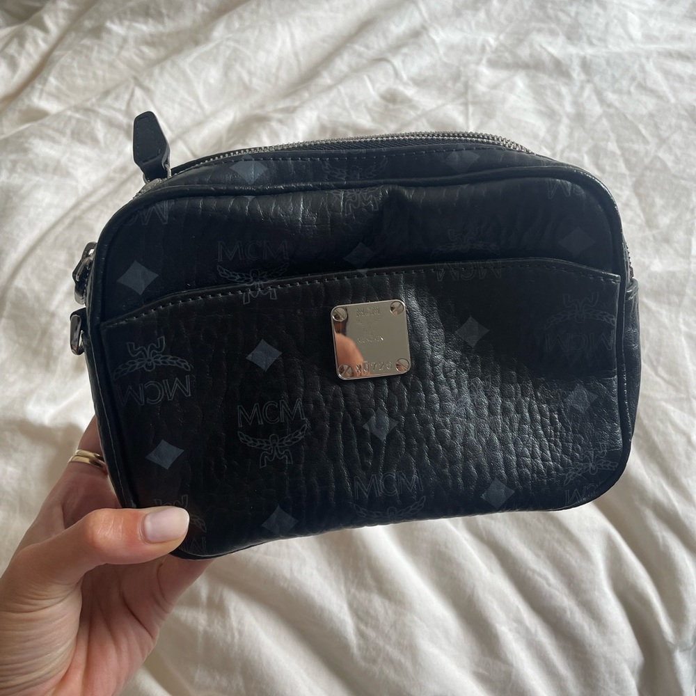 Authentic MCM purse with shoulder strap